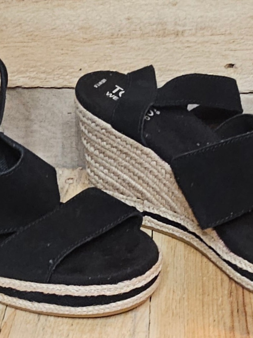 TOMS  Espadrille Wedge Sandals -
